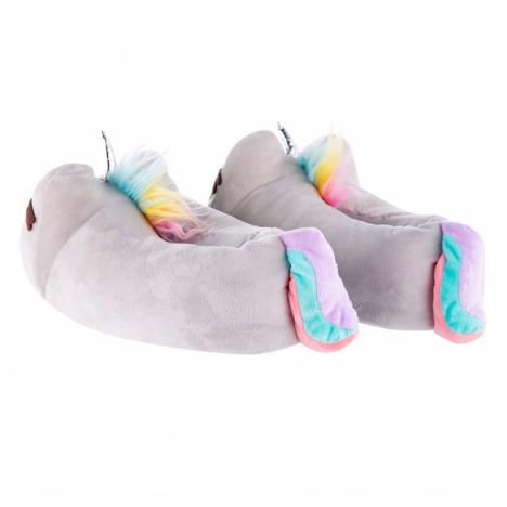 Pusheen Unicorn Plush Slippers Extra Image 2